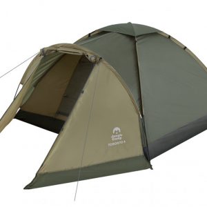 Палатка Toronto 4 Jungle Camp четырехместная т.зеленый/оливковый цвет